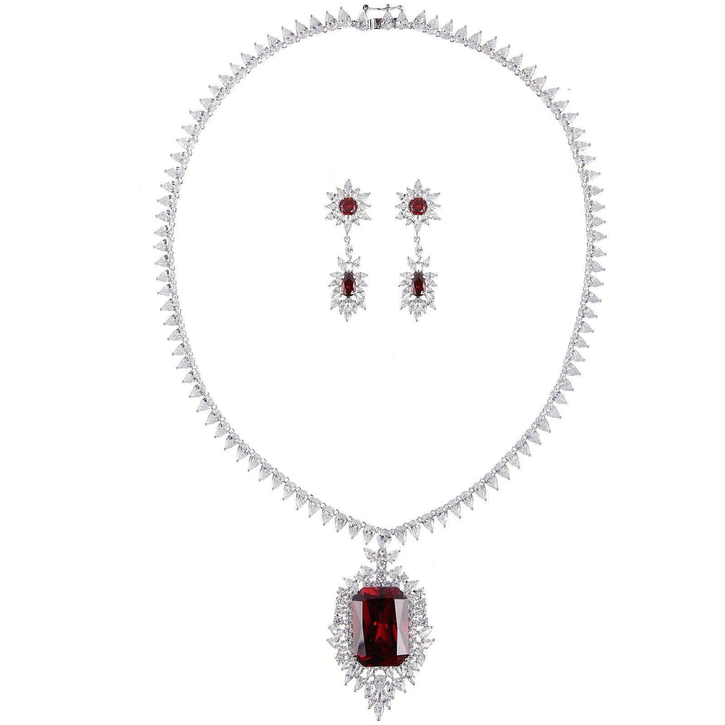 Blaise Necklace and Earrings - Paduche