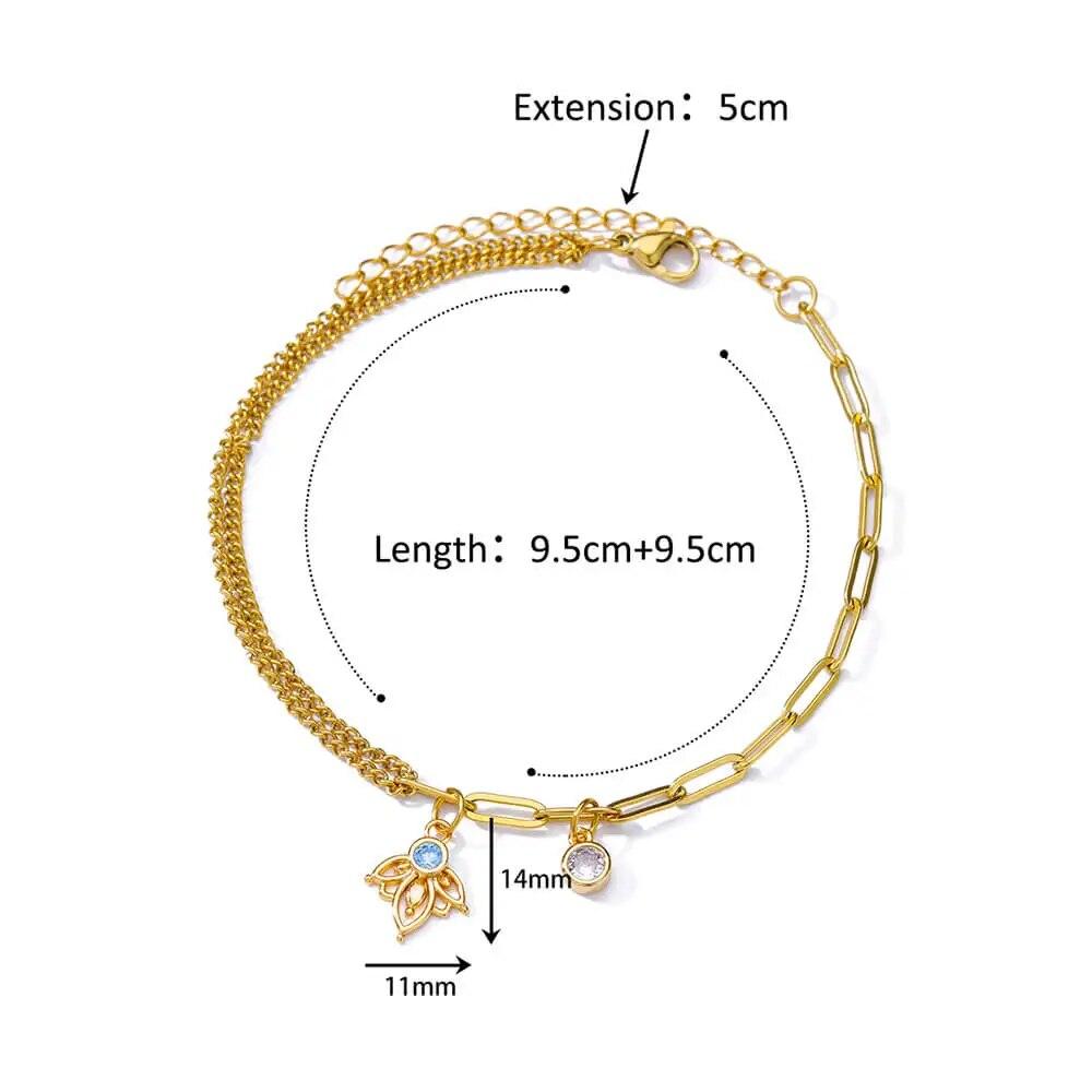 Rochelle Anklet - Paduche