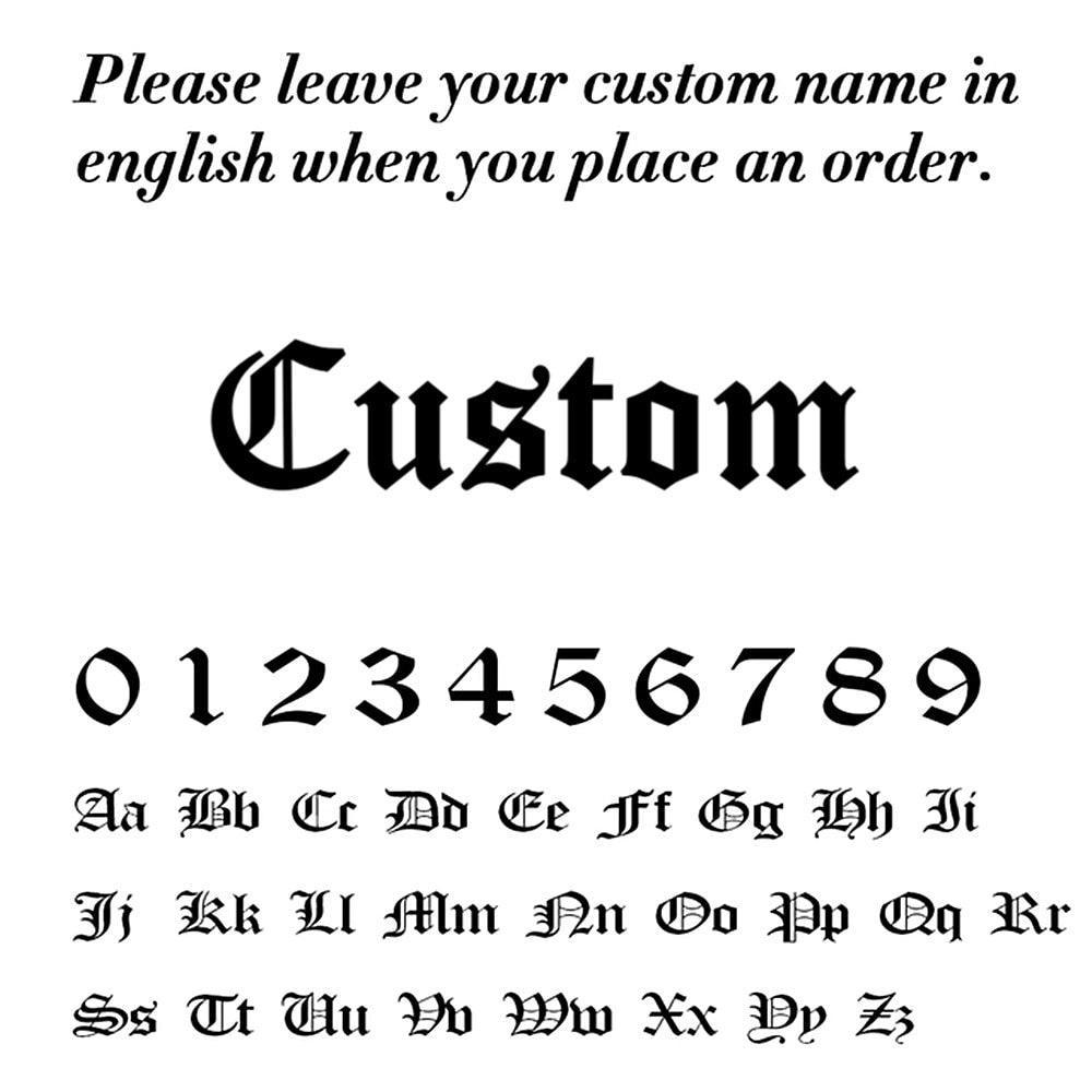 Custom Name Anklet - Paduche