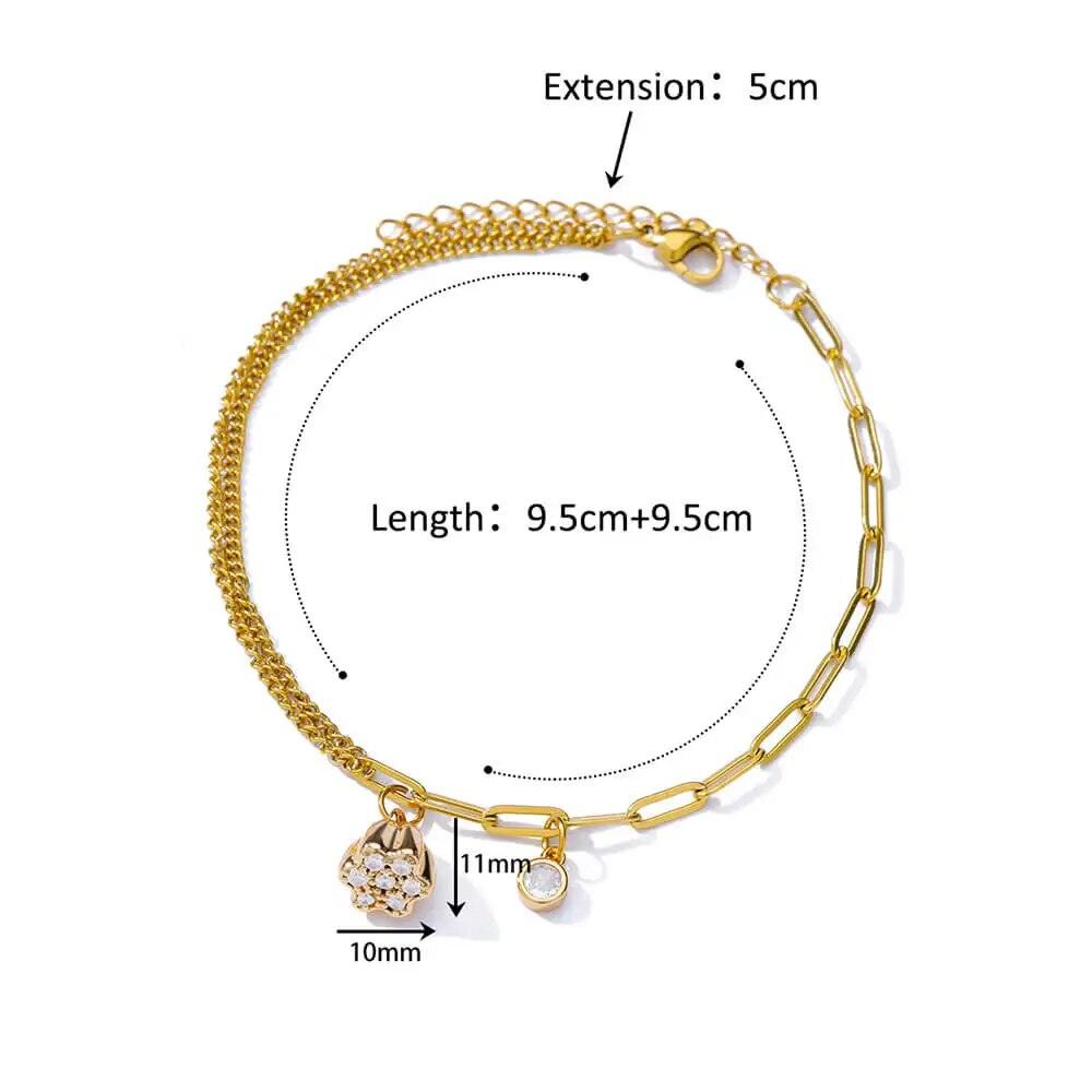 Rochelle Anklet - Paduche