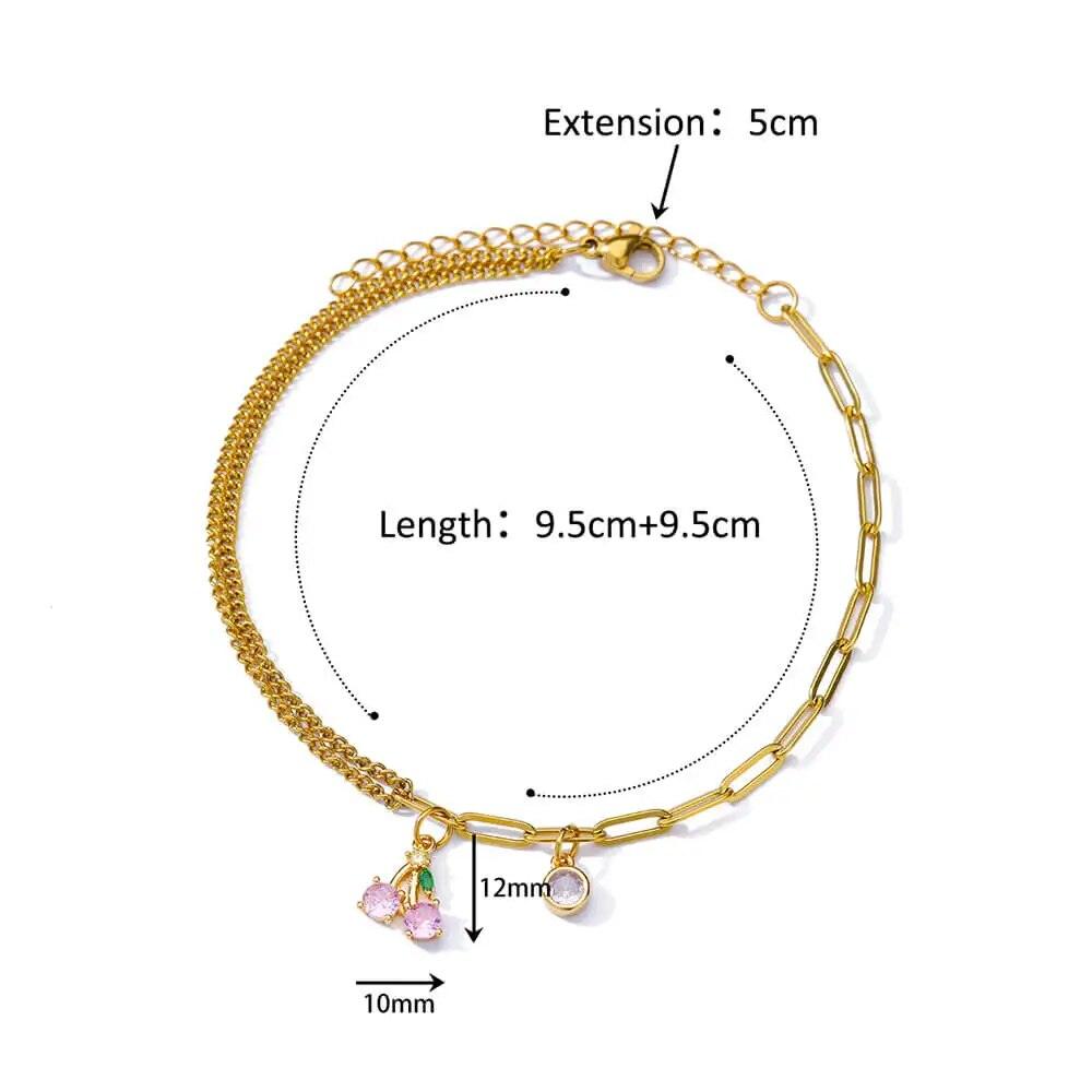 Rochelle Anklet - Paduche