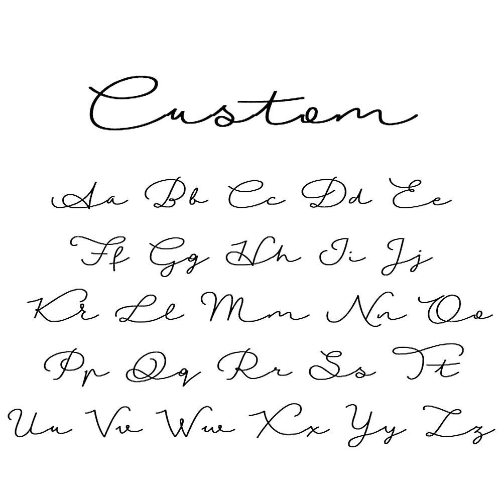 Custom Name Anklet - Paduche