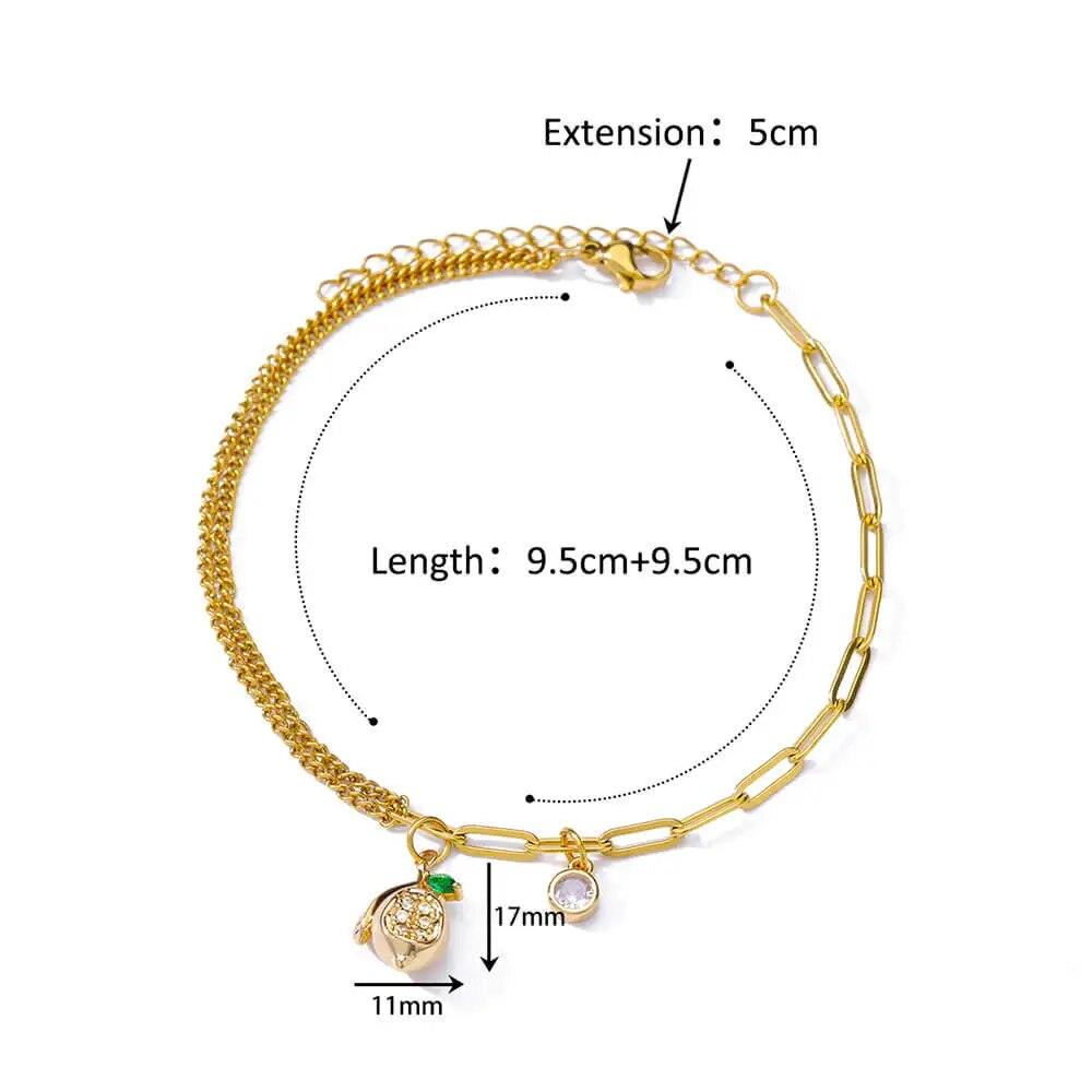 Rochelle Anklet - Paduche