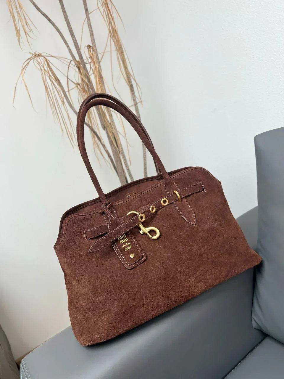 Verona Suede Bag - Paduche