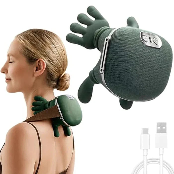 NeckFlow™ 4D Shiatsu Neck Massager with Heat Paduche