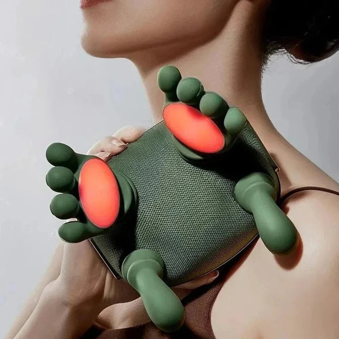 NeckFlow™ 4D Shiatsu Neck Massager with Heat Paduche