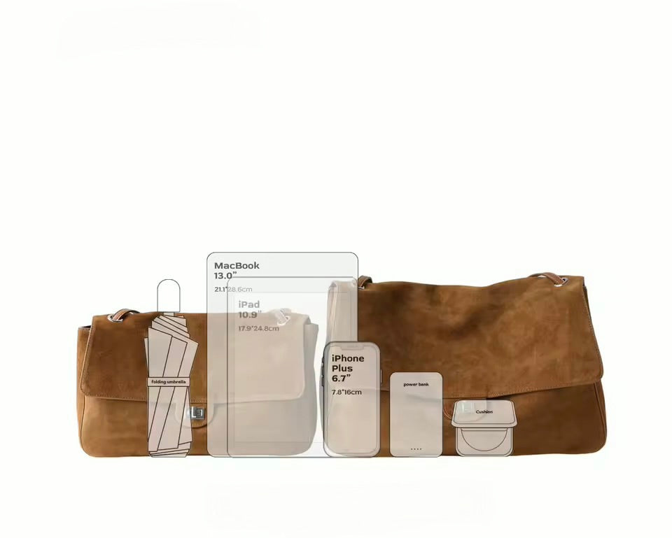 Siena Suede Bag Paduche