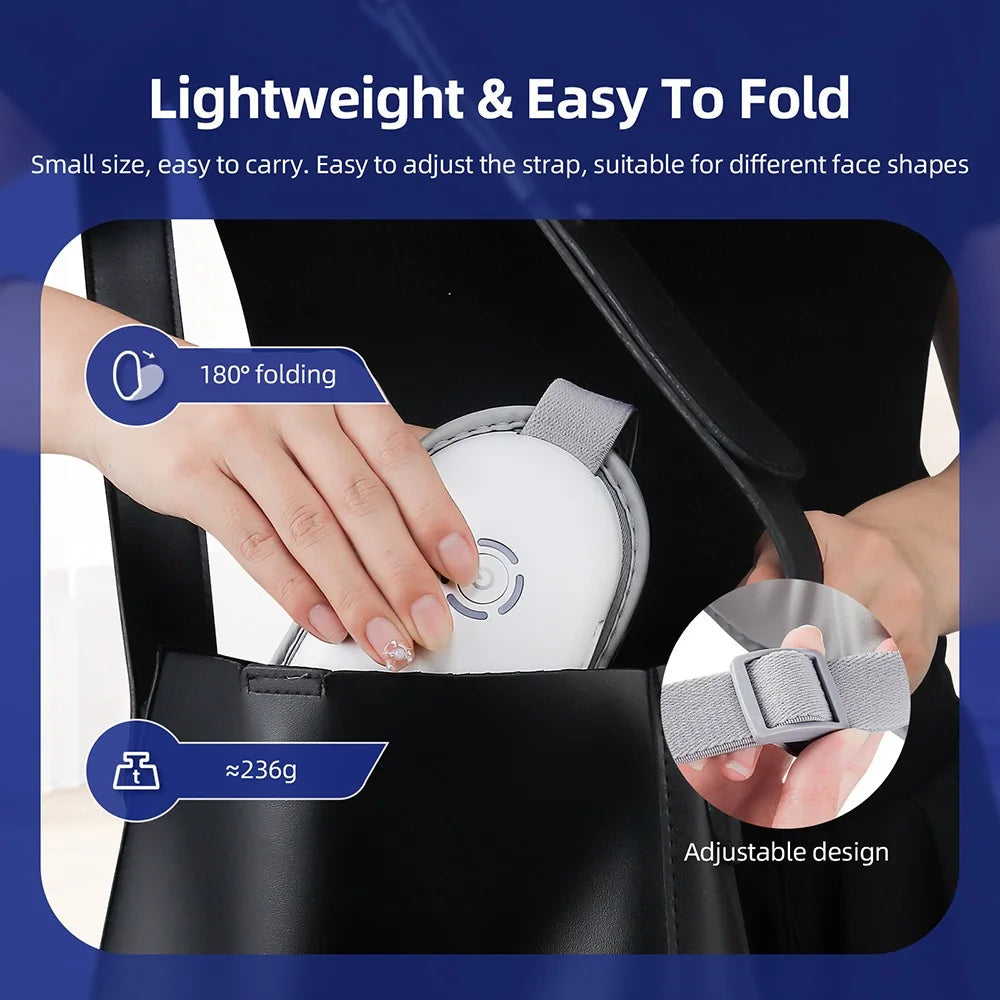 EyeFlow™ 3D Heated Eye Massager Paduche