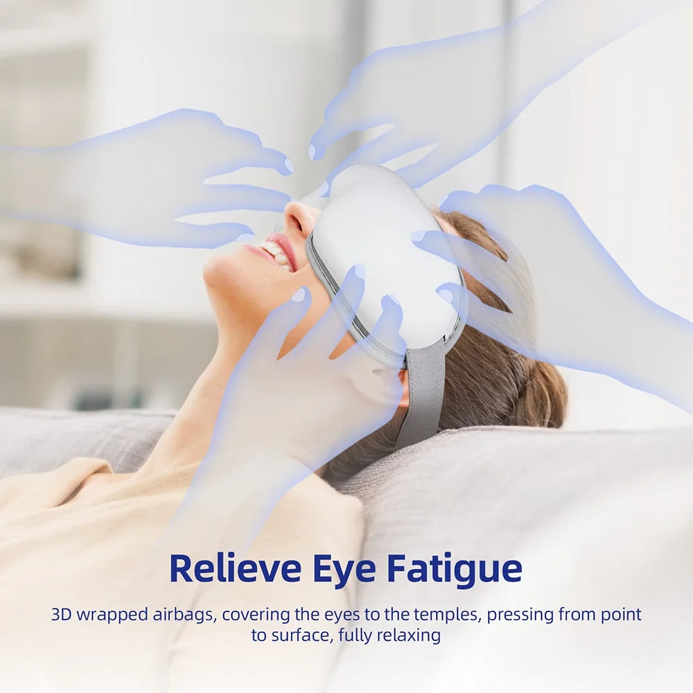 EyeFlow™ 3D Heated Eye Massager Paduche