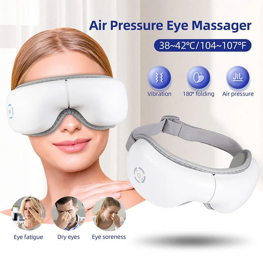 EyeFlow™ 3D Heated Eye Massager Paduche