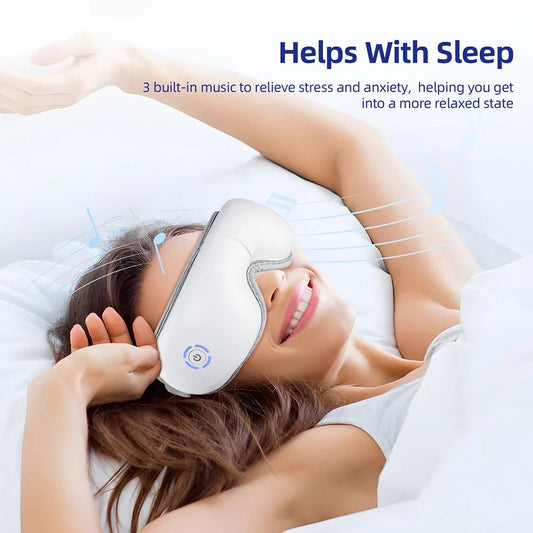 EyeFlow™ 3D Heated Eye Massager Paduche